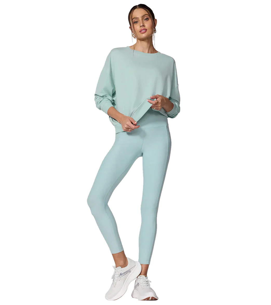 MPG Sport Serene Crew Neck Relaxed Pullover