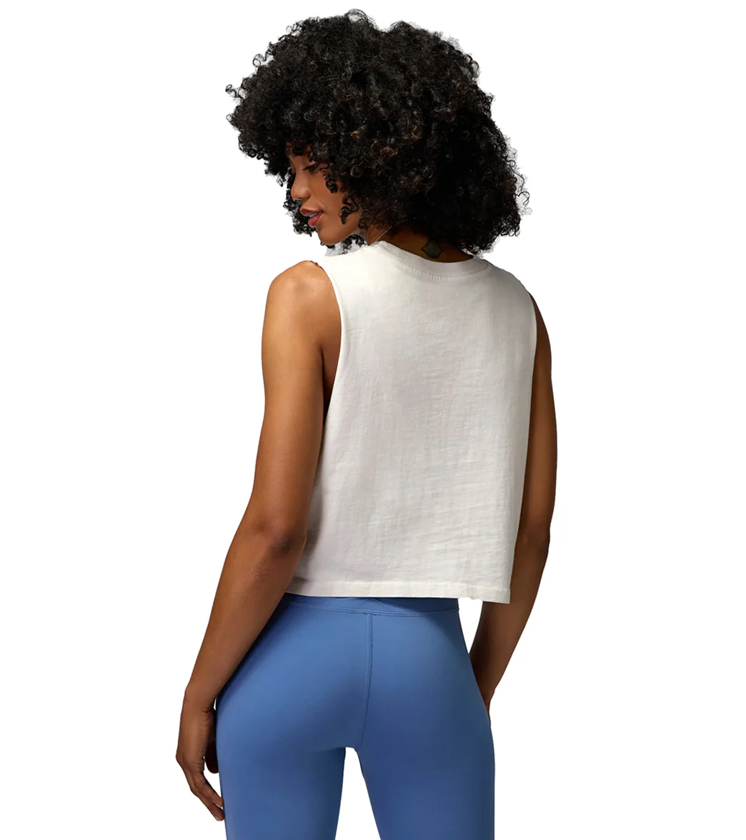 Spiritual Gangster Yin Yang Callie Crop Tank