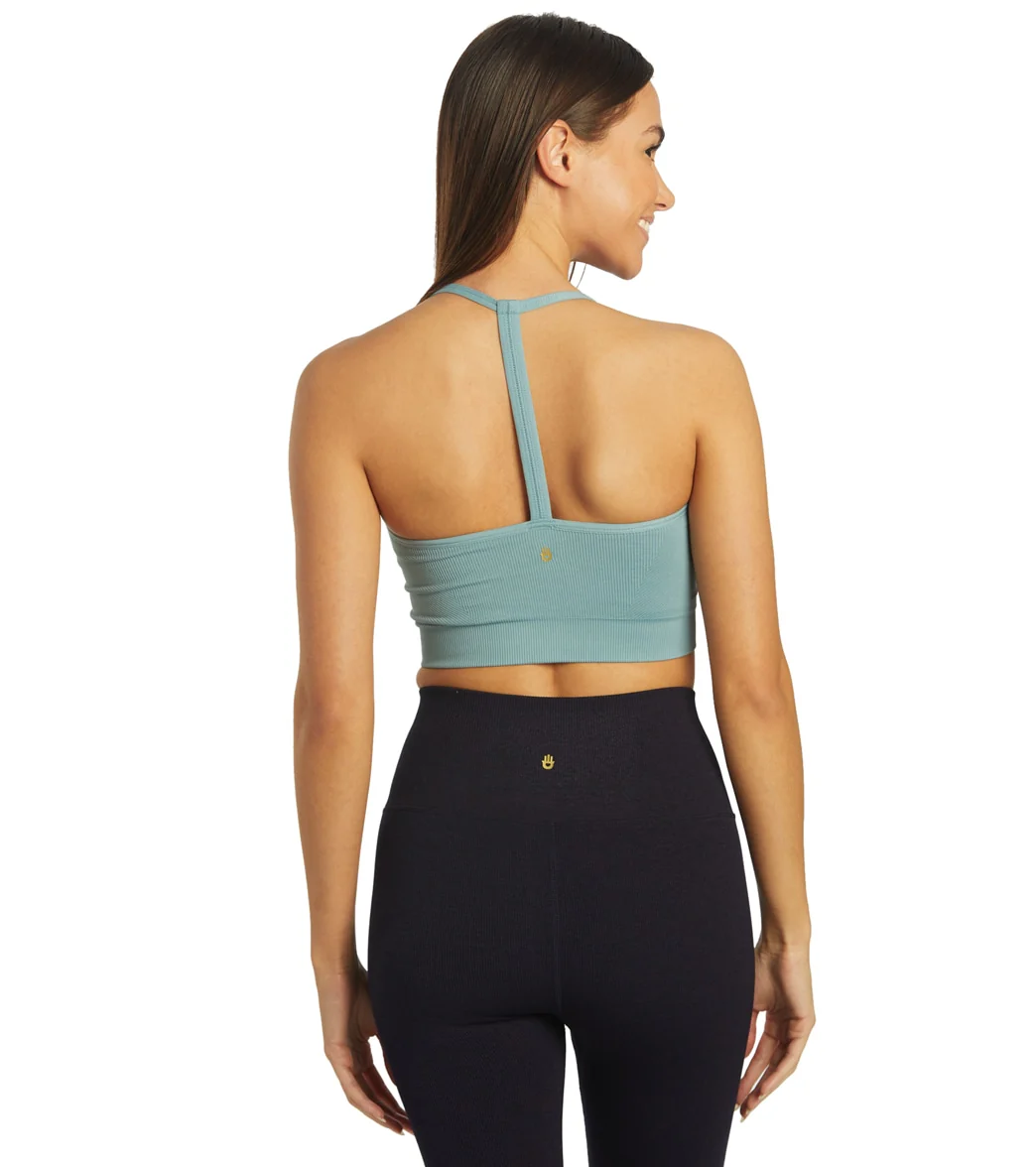 Spiritual Gangster Icon T-Back Sports Bra