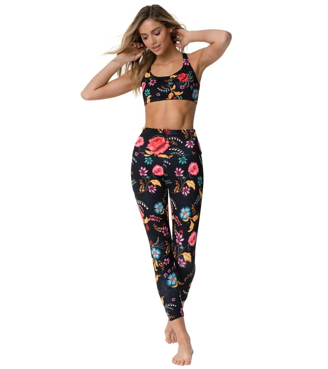 Onzie High Waisted Basic 7/8 Yoga Leggings Frida