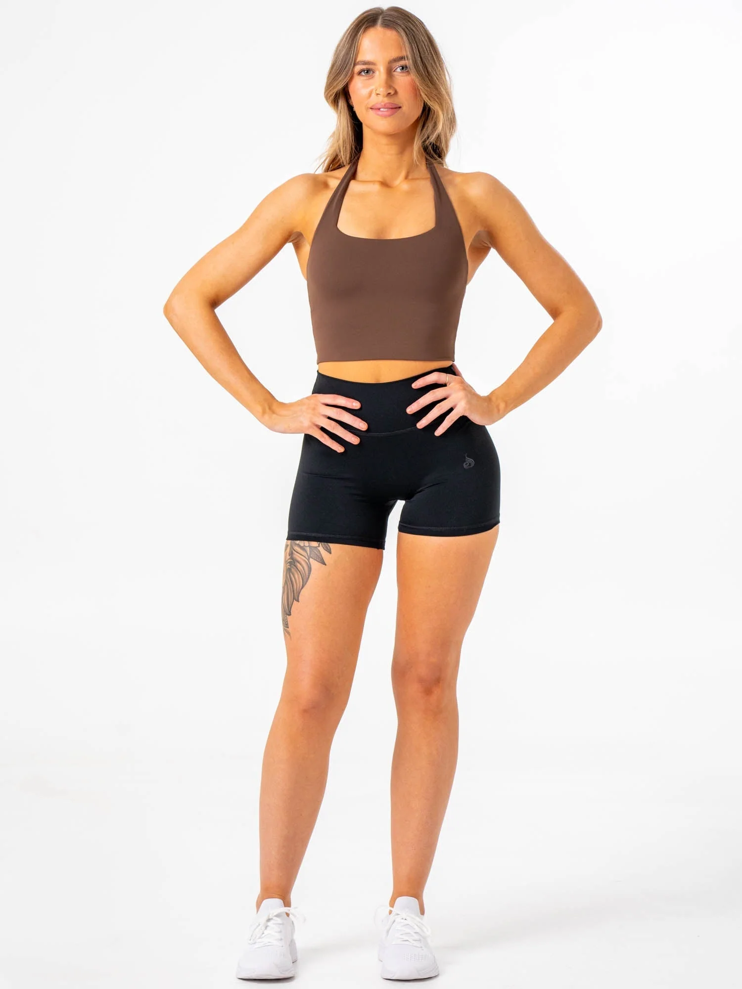 NKD Halter Tank - Chocolate