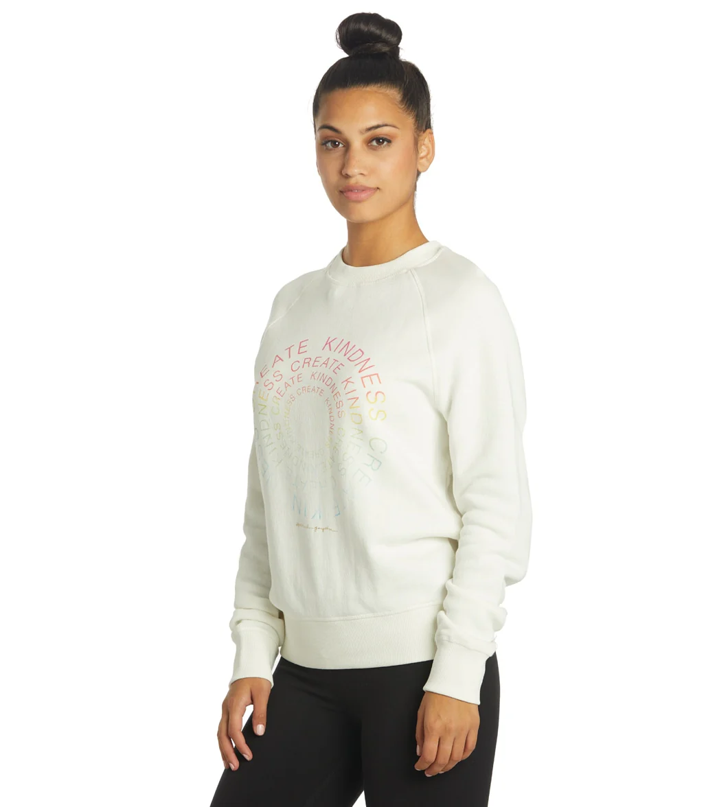 Spiritual Gangster Kindness Old School Terry Pullover