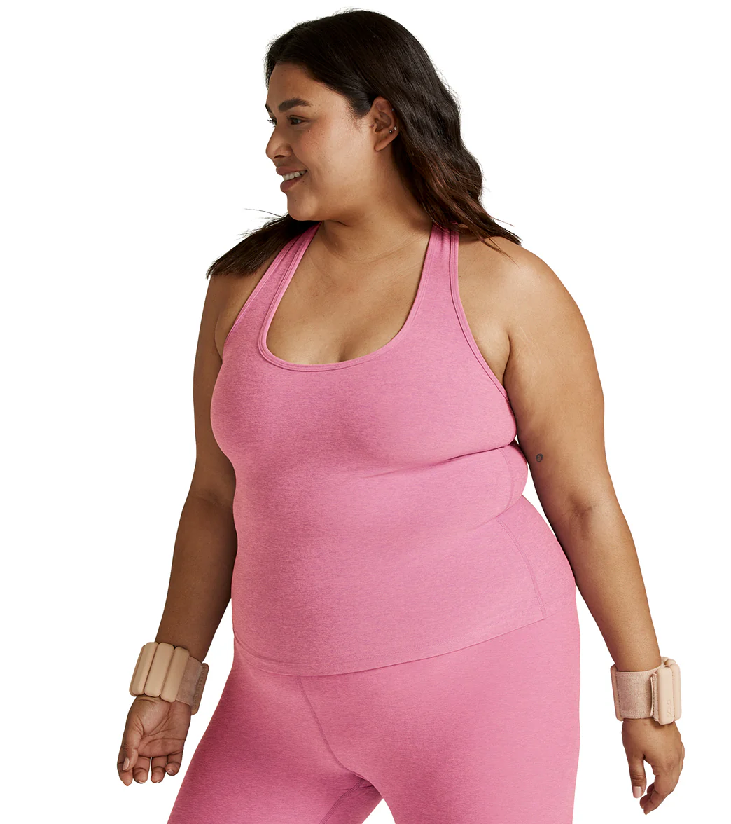 Beyond Yoga Plus Size Spacedye Step Up Racerback Tank