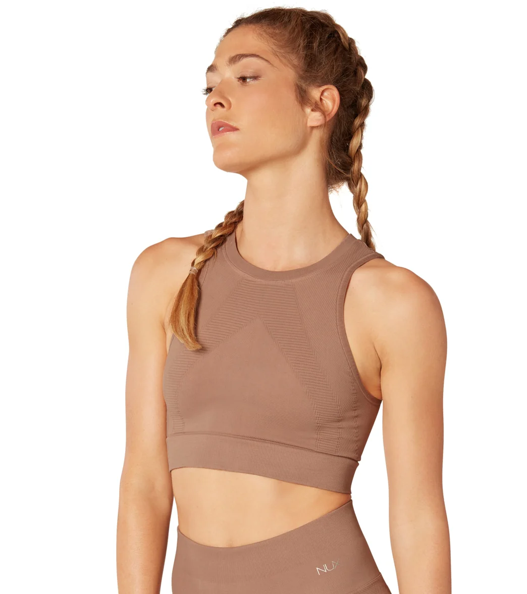 NUX One By One Seamless Yoga Crop Top