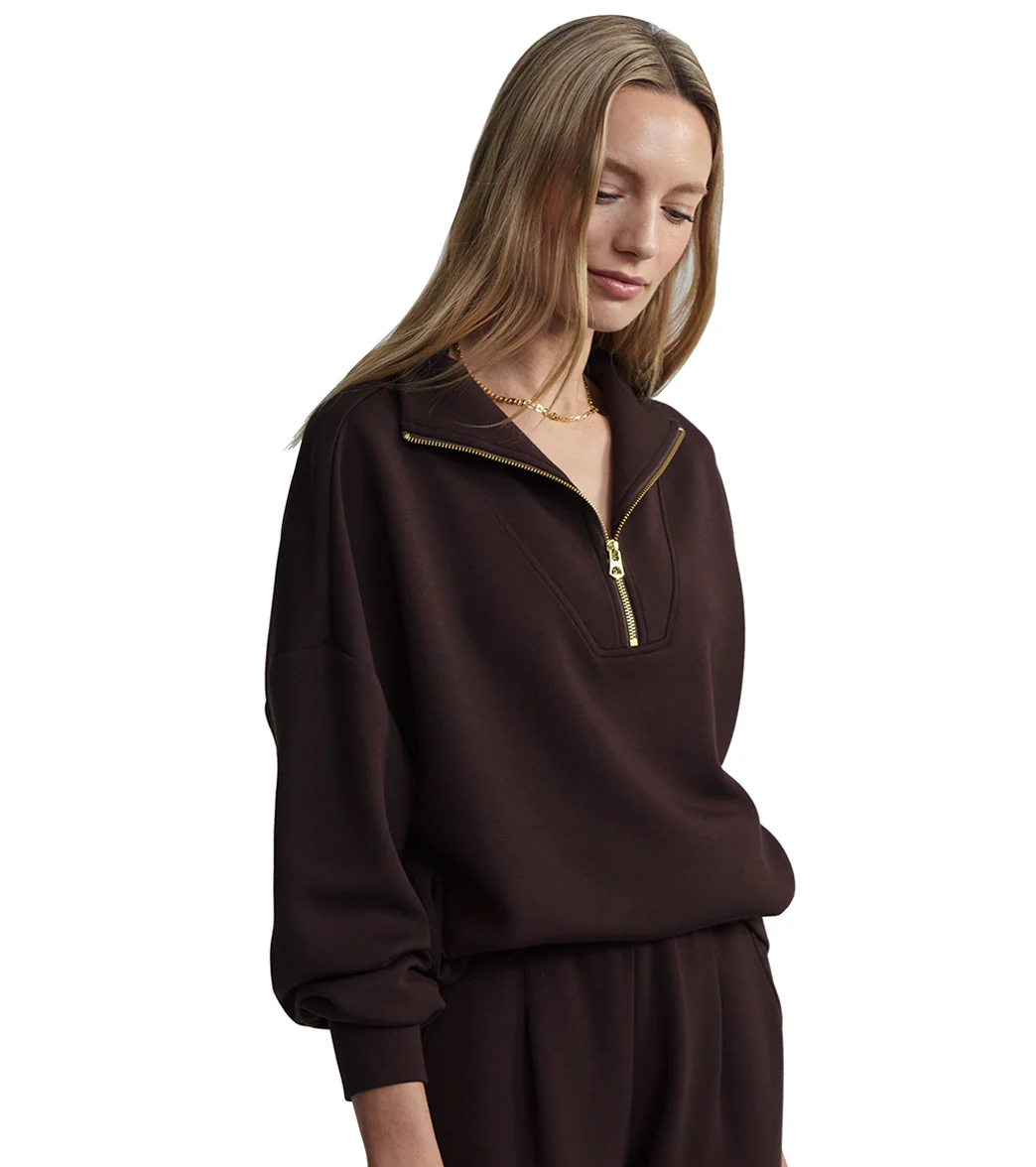 Varley Hawley Half Zip Sweatshirt