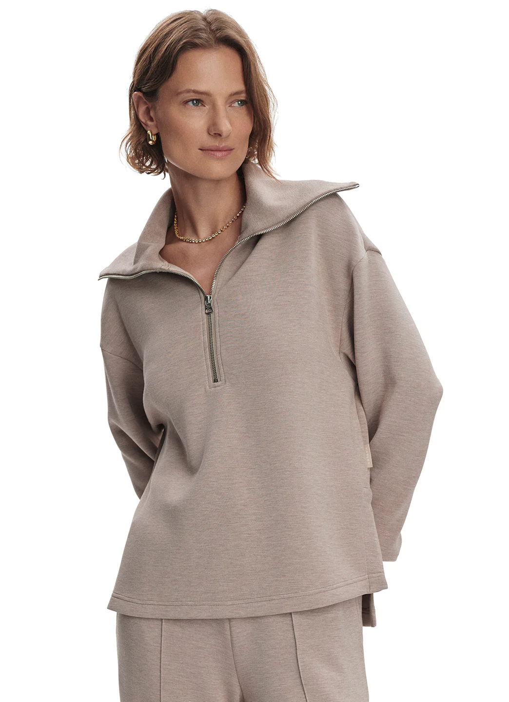 Varley Larson Half Zip Sweatshirt