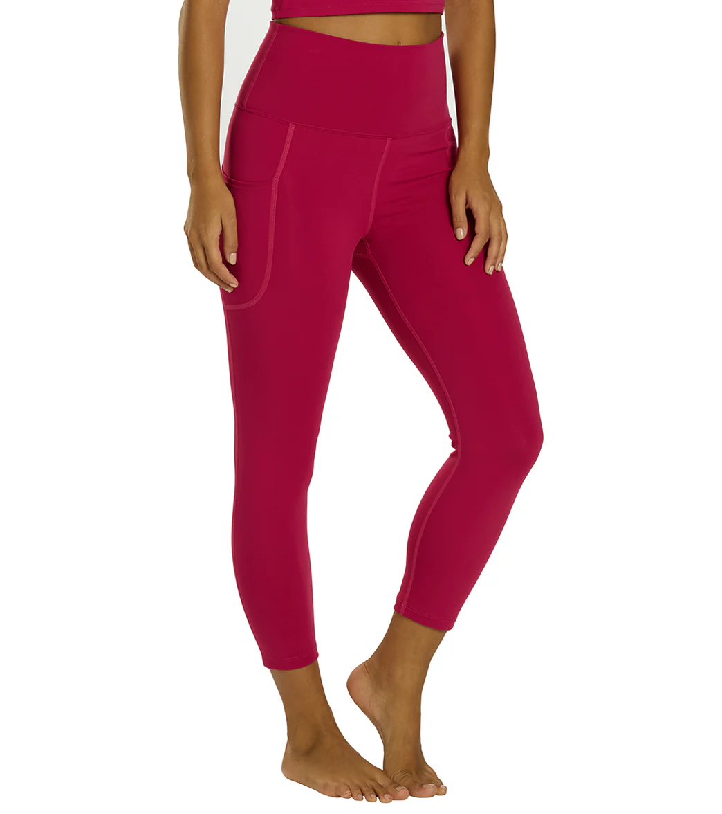 Everyday Yoga High Waisted Go-To Pocket Capri Crop 21
