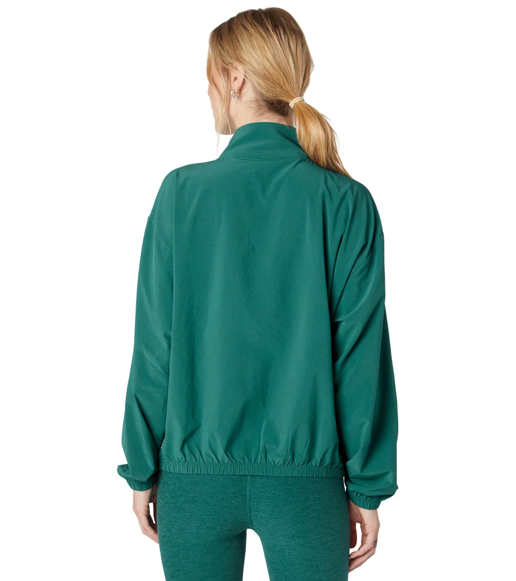 Beyond Yoga In Stride Half Zip Pullover