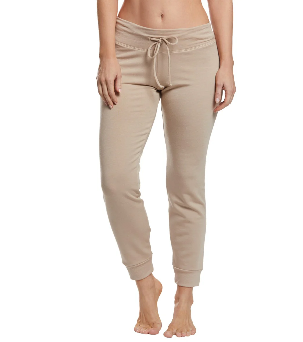 Beyond Yoga Cozy Fleece Lounge Around Midi Joggers