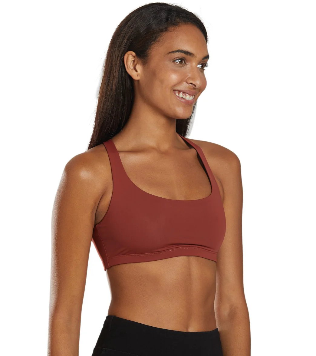 Onzie Chic Yoga Sports Bra Warm Pincone