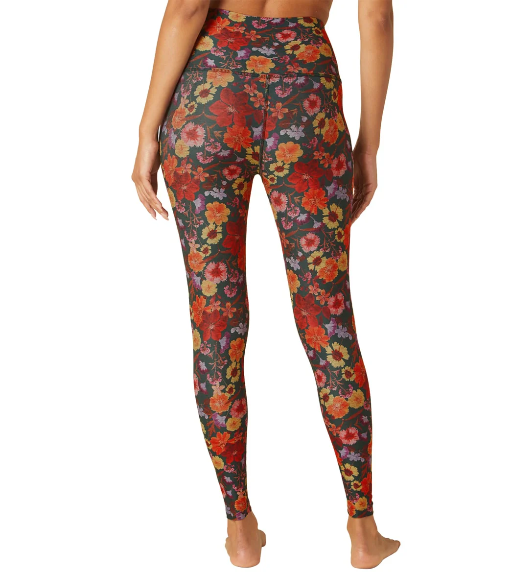 Beyond Yoga Spacedye Printed Caught In The Midi Yoga Leggings
