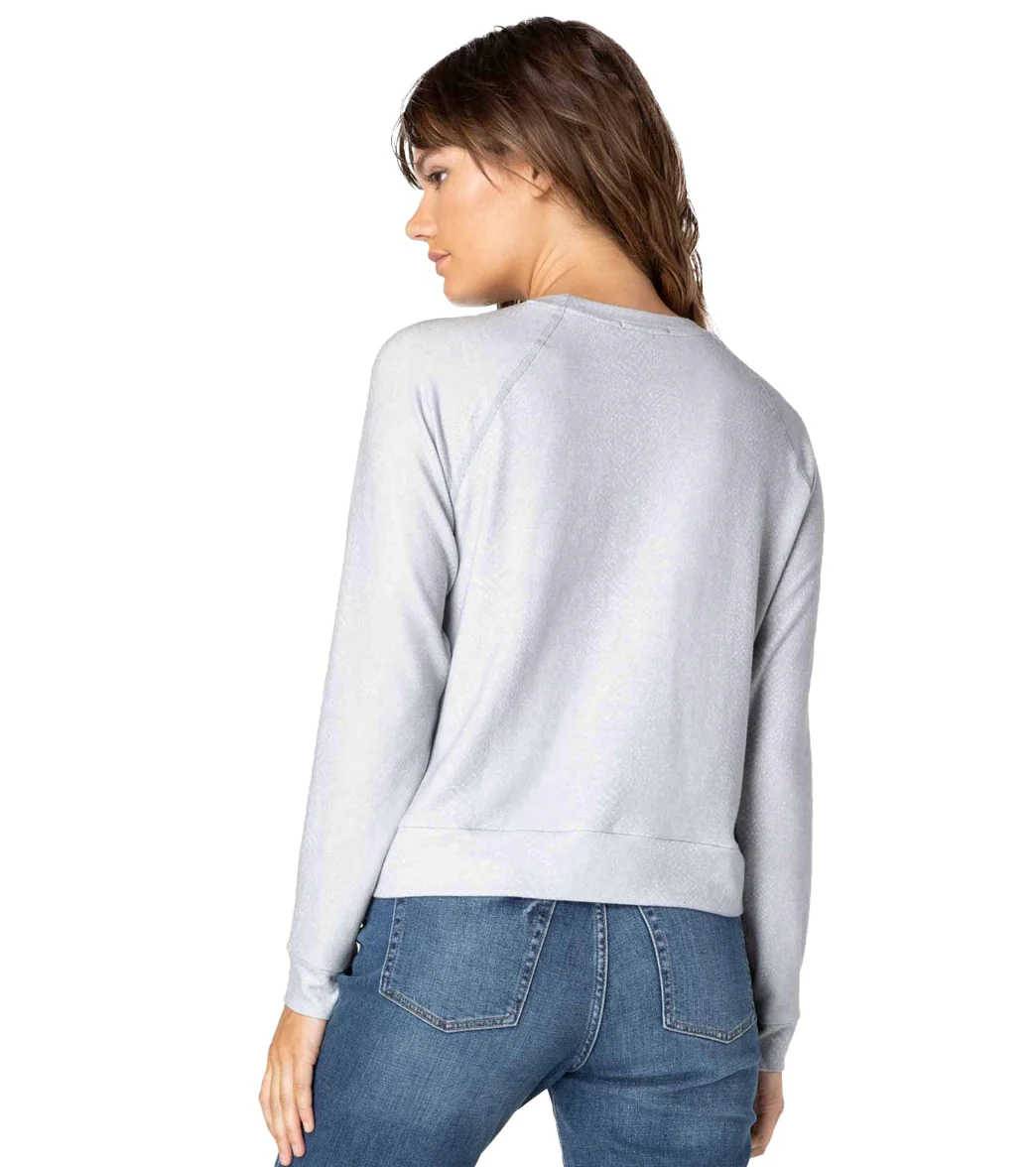 Beyond Yoga Hacci Favorite Raglan Crew Yoga Pullover