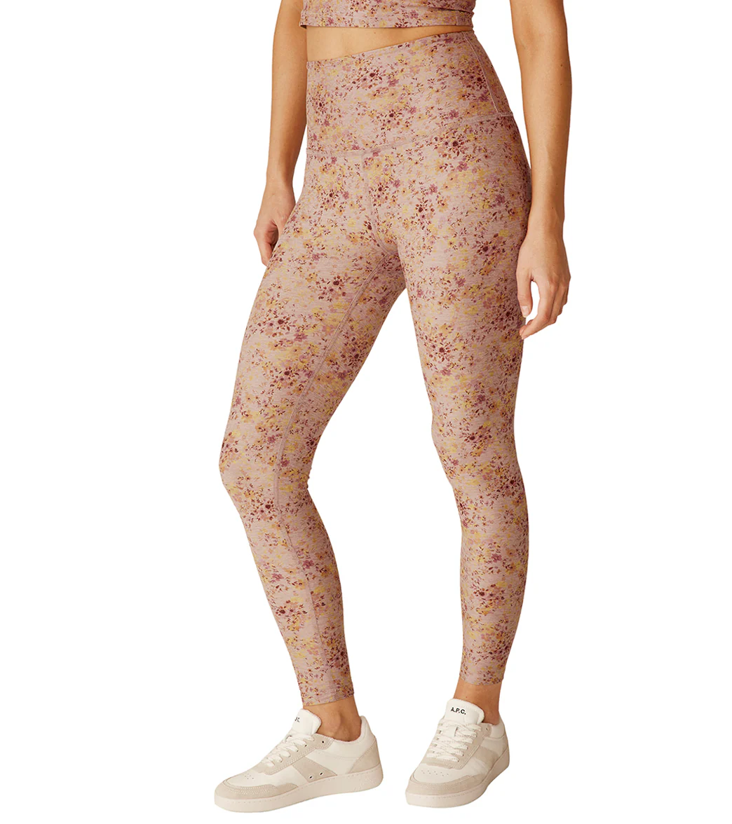 Beyond Yoga Spacedye Printed Caught In The Midi Yoga Leggings