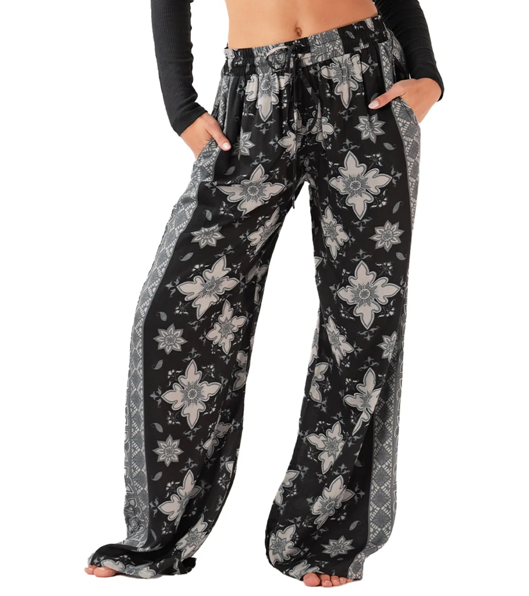 Lotus and Luna Wide Leg Drawstring Pants