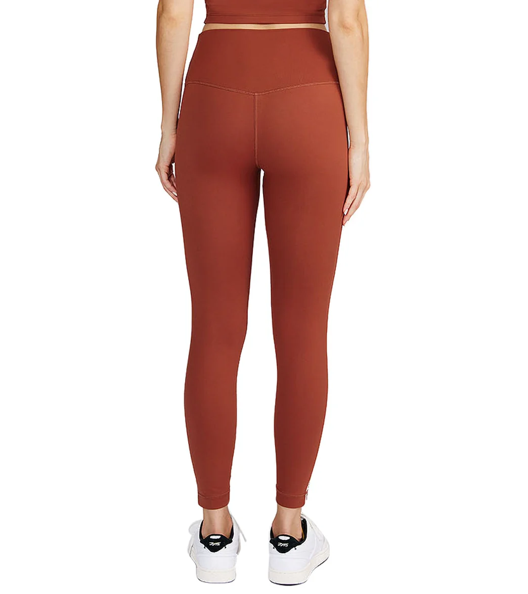 Cream Yoga Hana 7/8 Side Stripe Legging