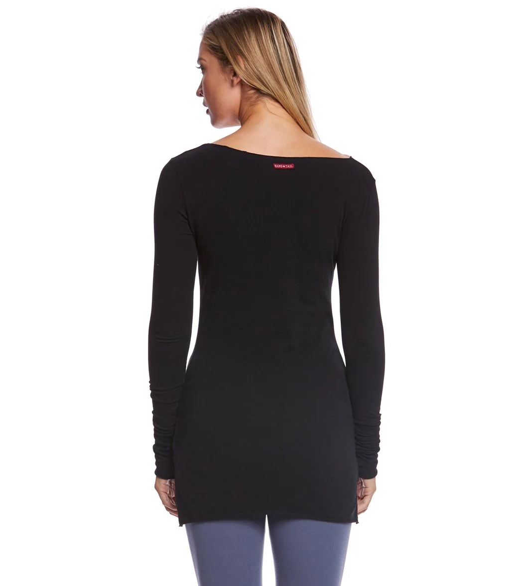 Hard Tail Long Sleeve Skinny Yoga Tee