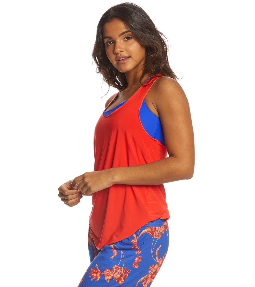 Onzie Lightweight Glossy Flow Yoga Tank Top