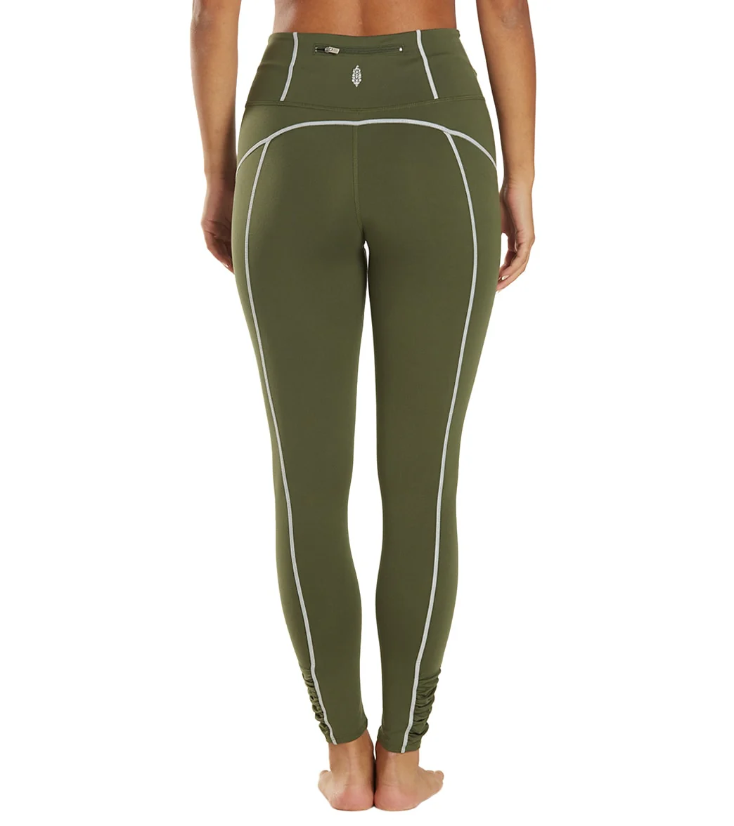 Free People You're A Peach Yoga Leggings