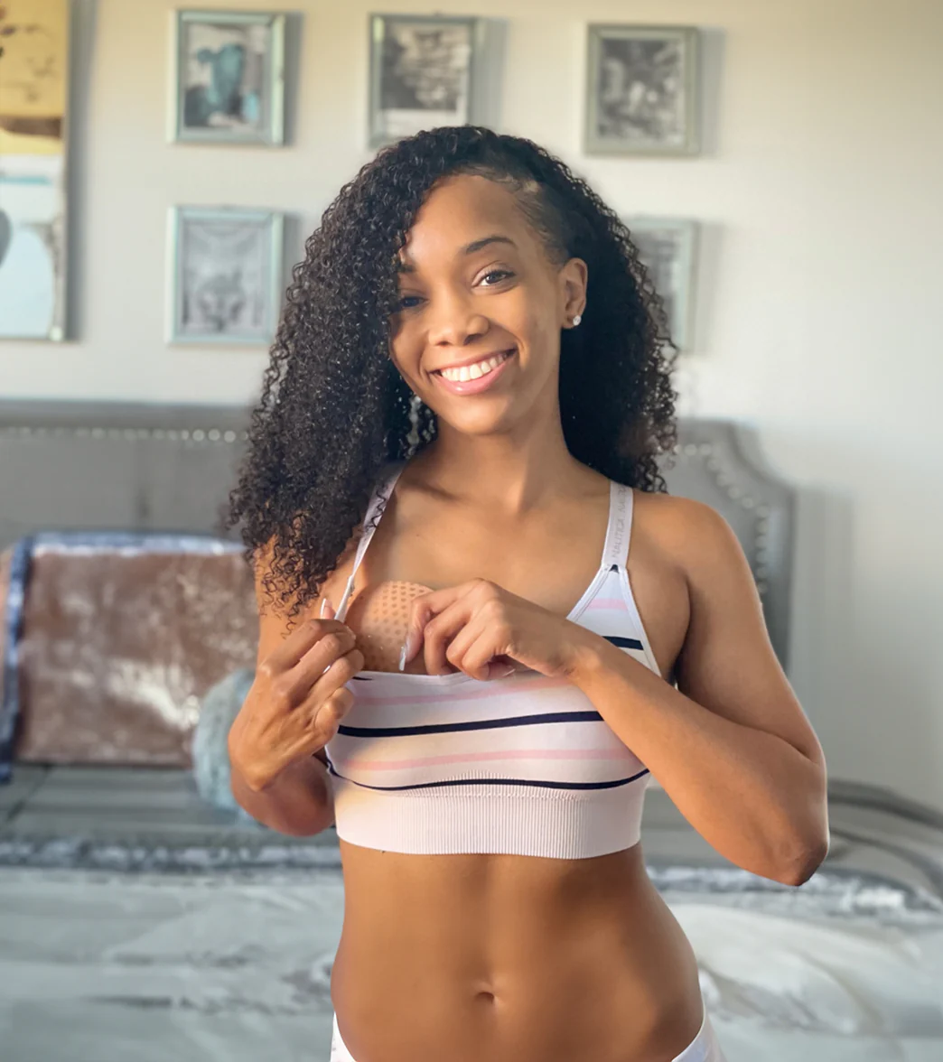 Honey Cloudz Women's Oval Non Slip Bra Pads