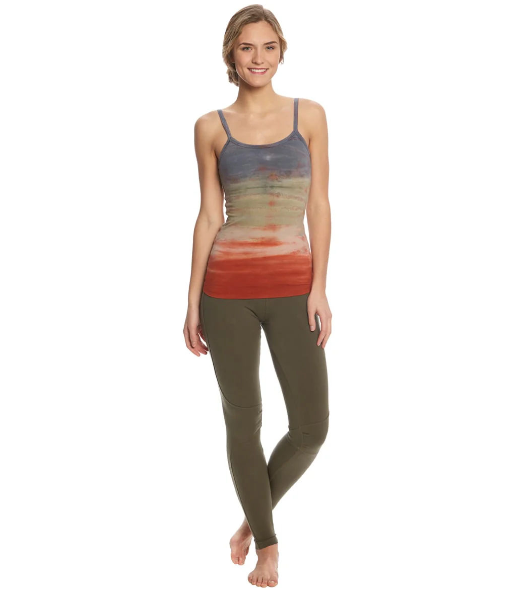 Hard Tail Scoop Back Yoga Tank Top with Bra