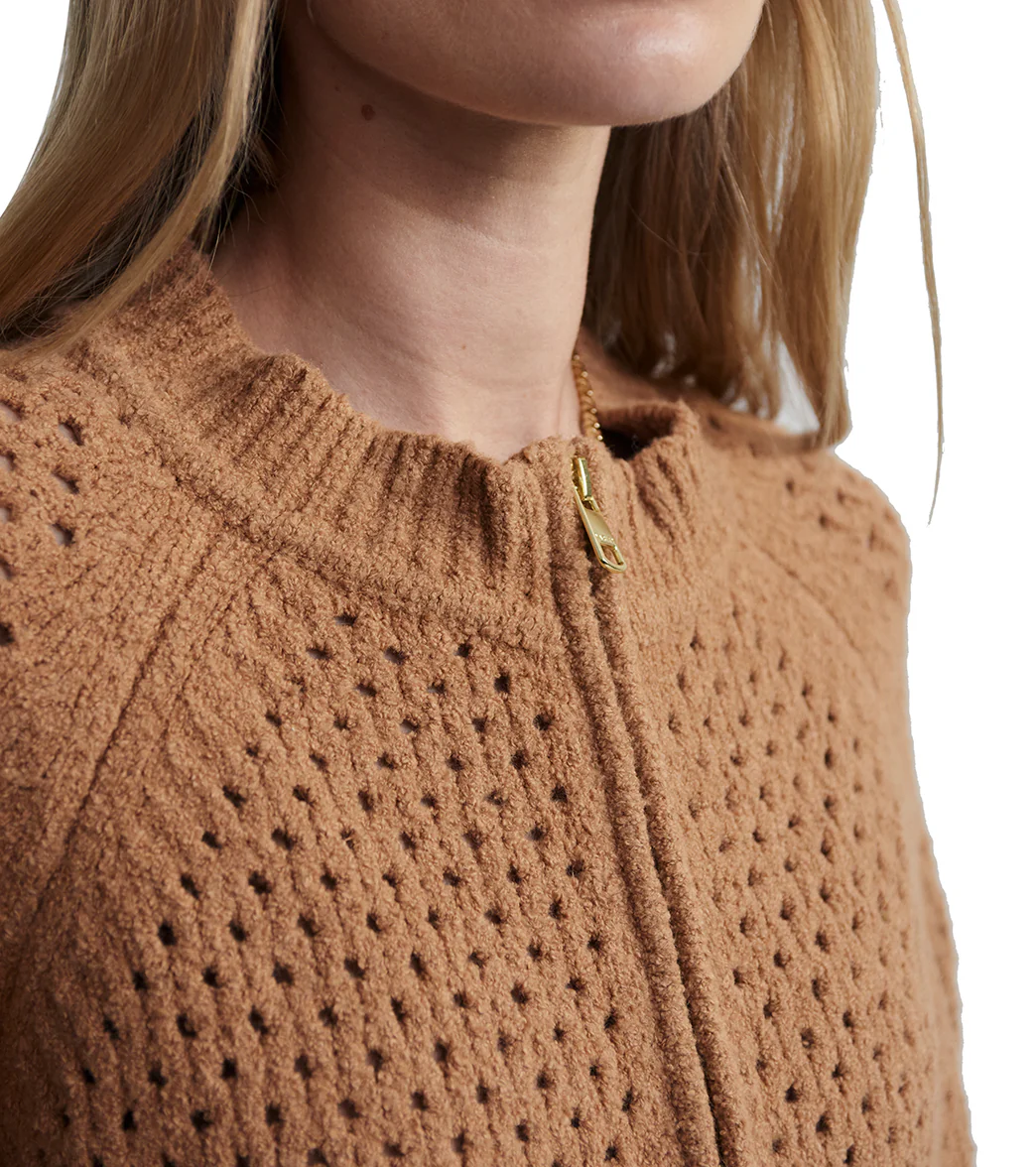 Varley Marta Boucle Knit Jacket