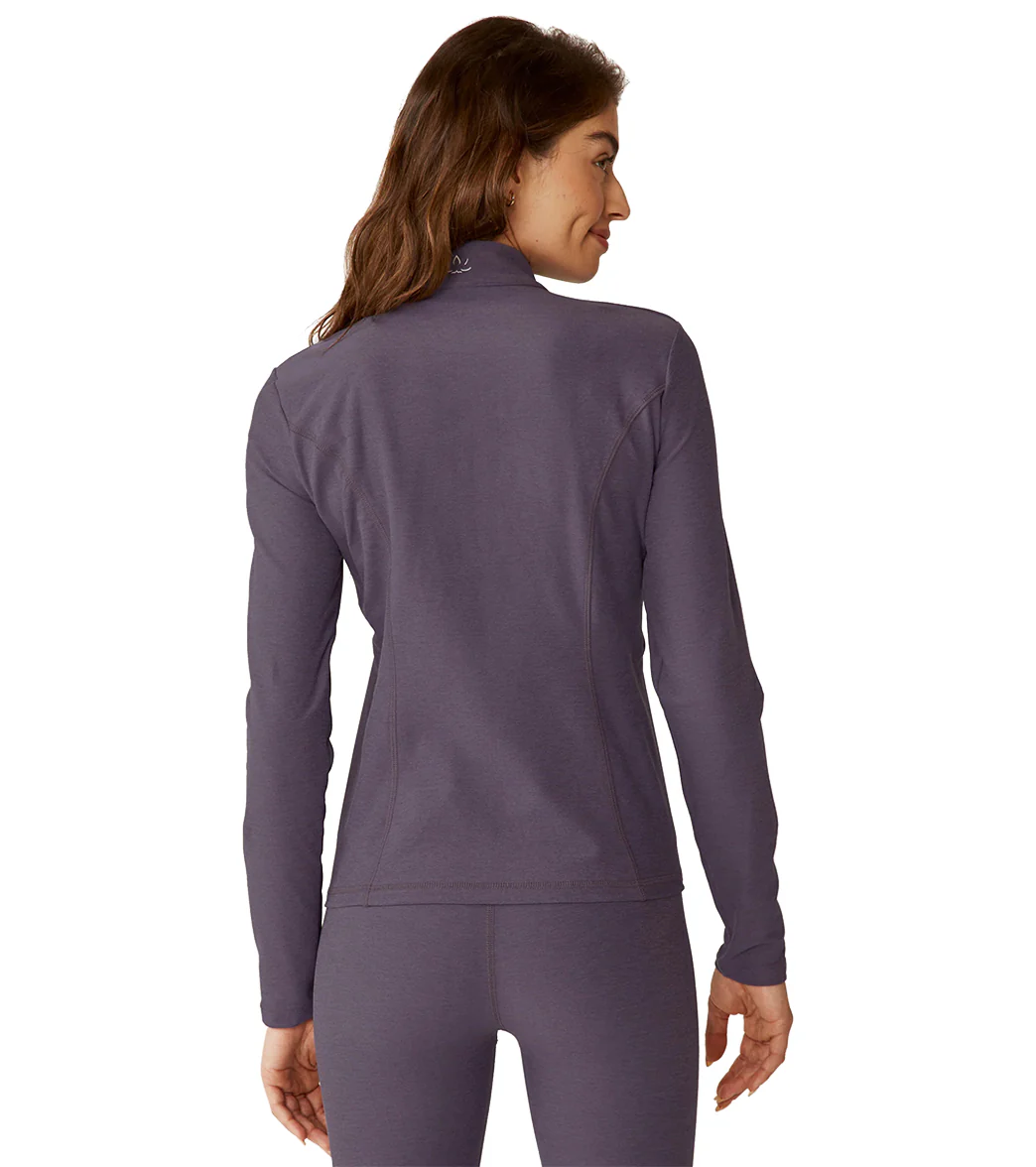 Beyond Yoga Spacedye On The Go Mock Neck Jacket
