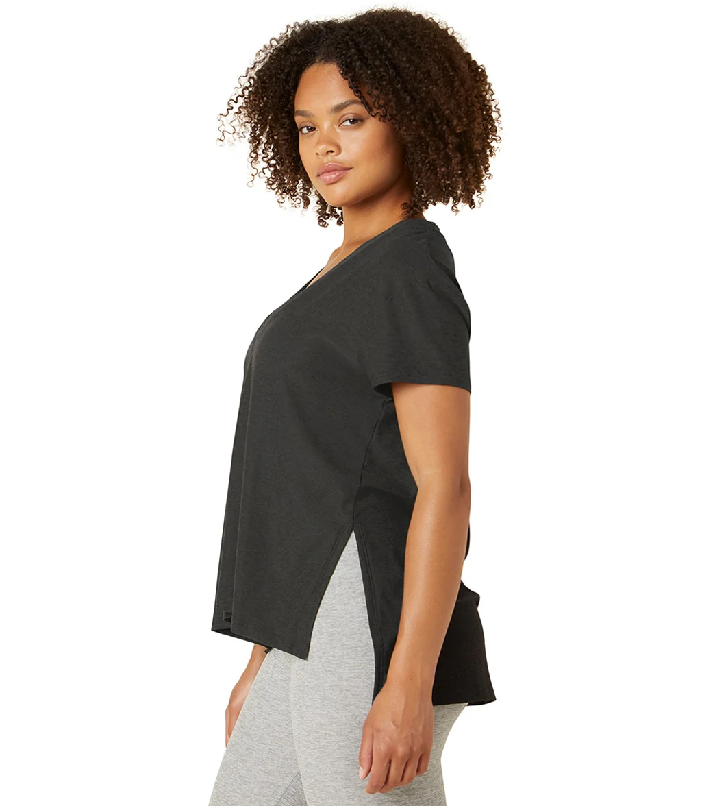Beyond Yoga Split Up Long Tee