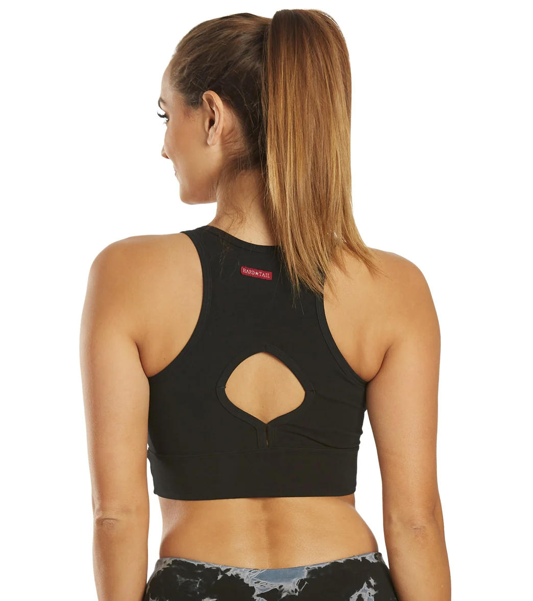 Hard Tail Midi Cutout Yoga Sports Bra