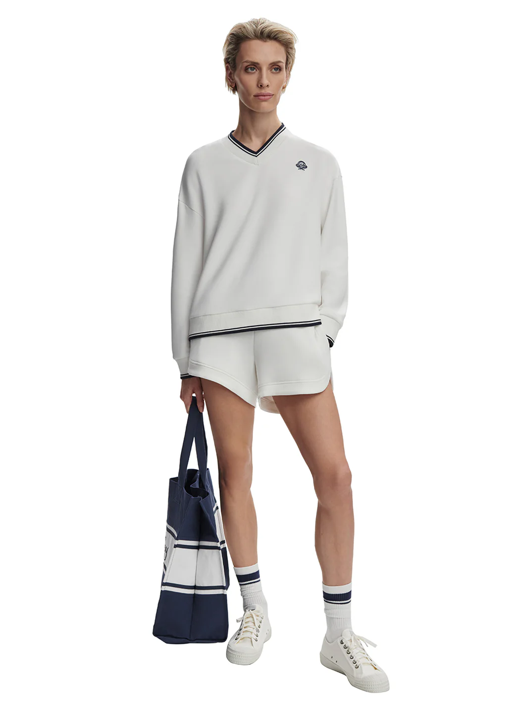 Varley Iona V-Neck Sweatshirt