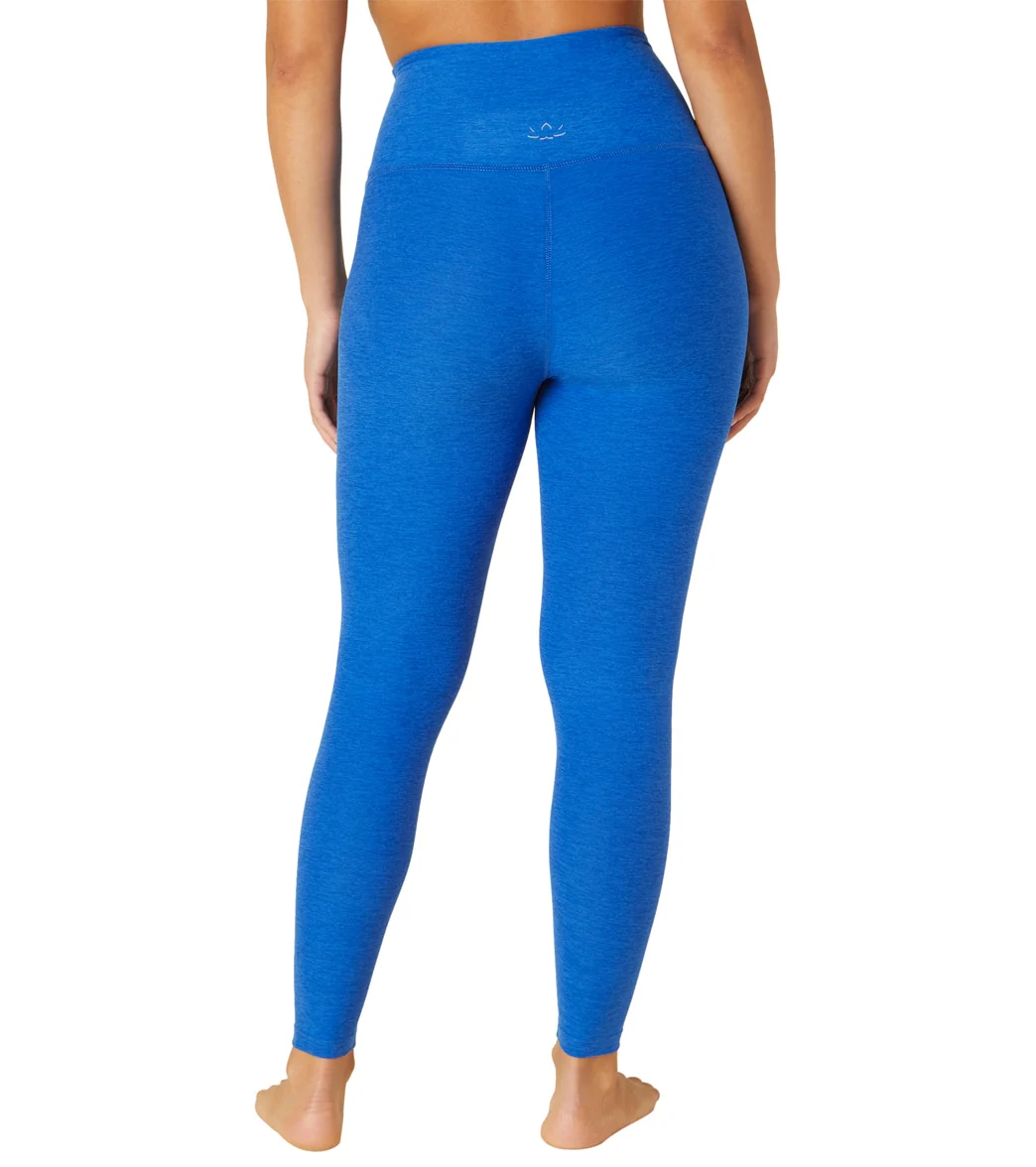 Beyond Yoga Spacedye High Waisted Caught In The Midi 7/8 Yoga Leggings Wayfinder Blue-Wave