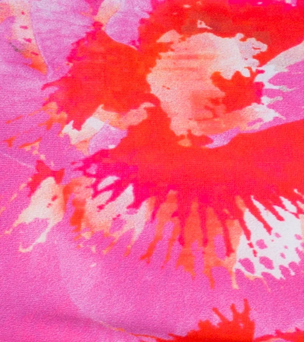 Onzie Chic Yoga Sports Bra Hawaiian Tropic/Watermelon