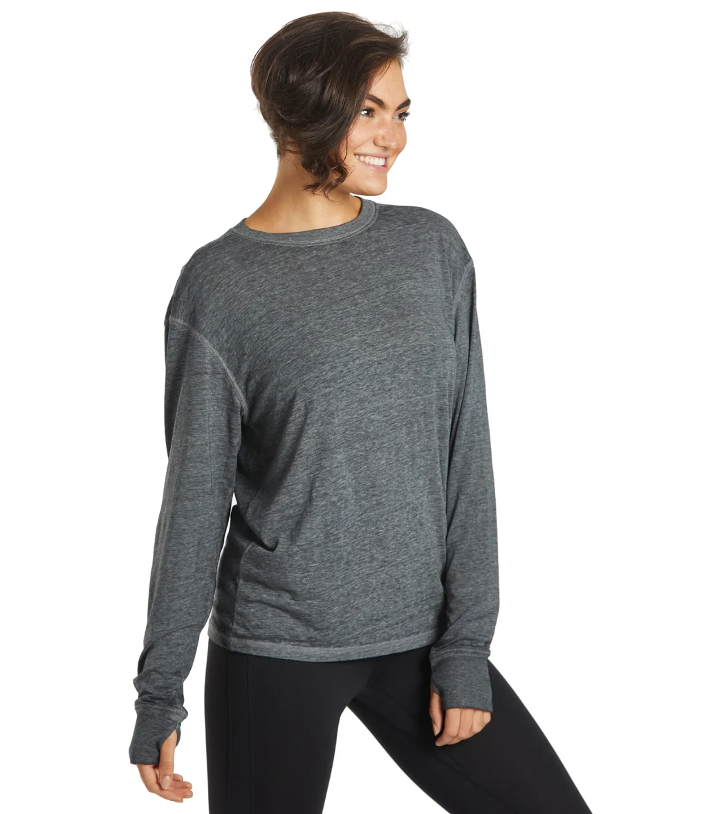 Free People Keep Rolling Long Sleeve Top