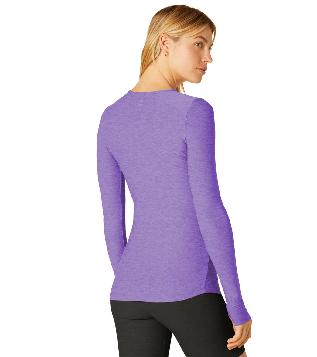 Beyond Yoga Featherweight Spacedye Classic Crew Pullover
