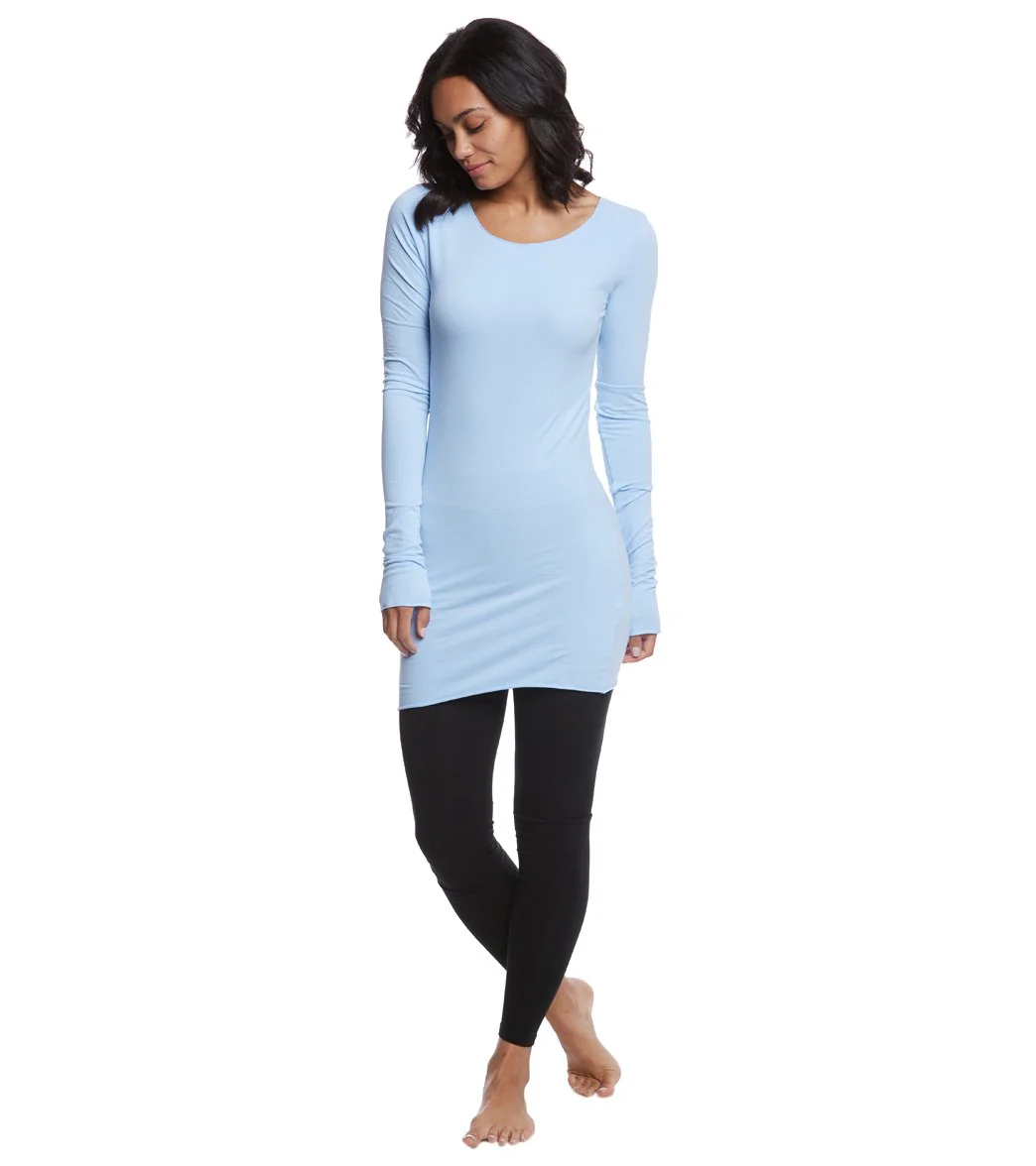 Hard Tail Long Sleeve Skinny Yoga Tee