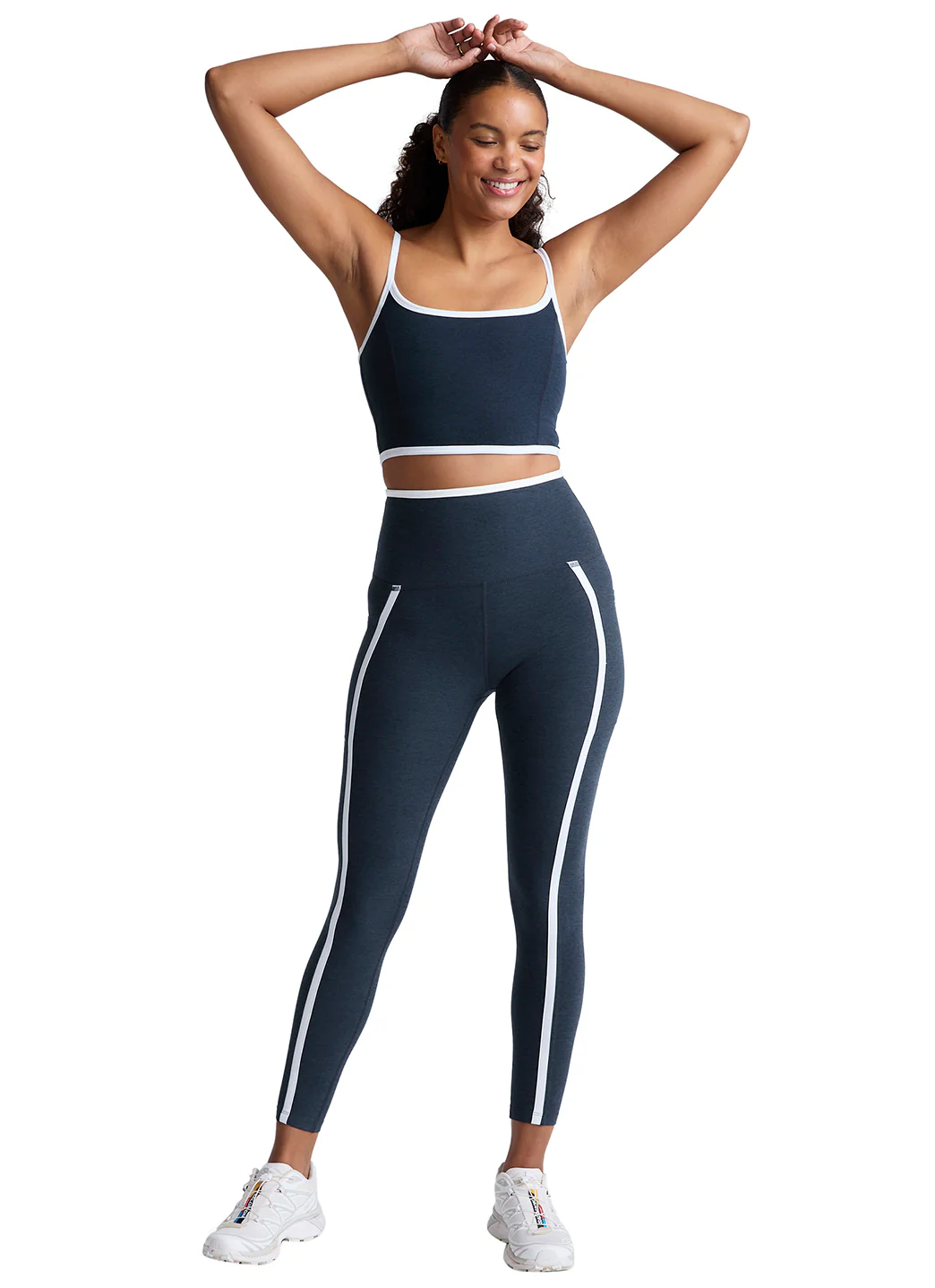 Beyond Yoga Spacedye New Moves High Cropped Tank