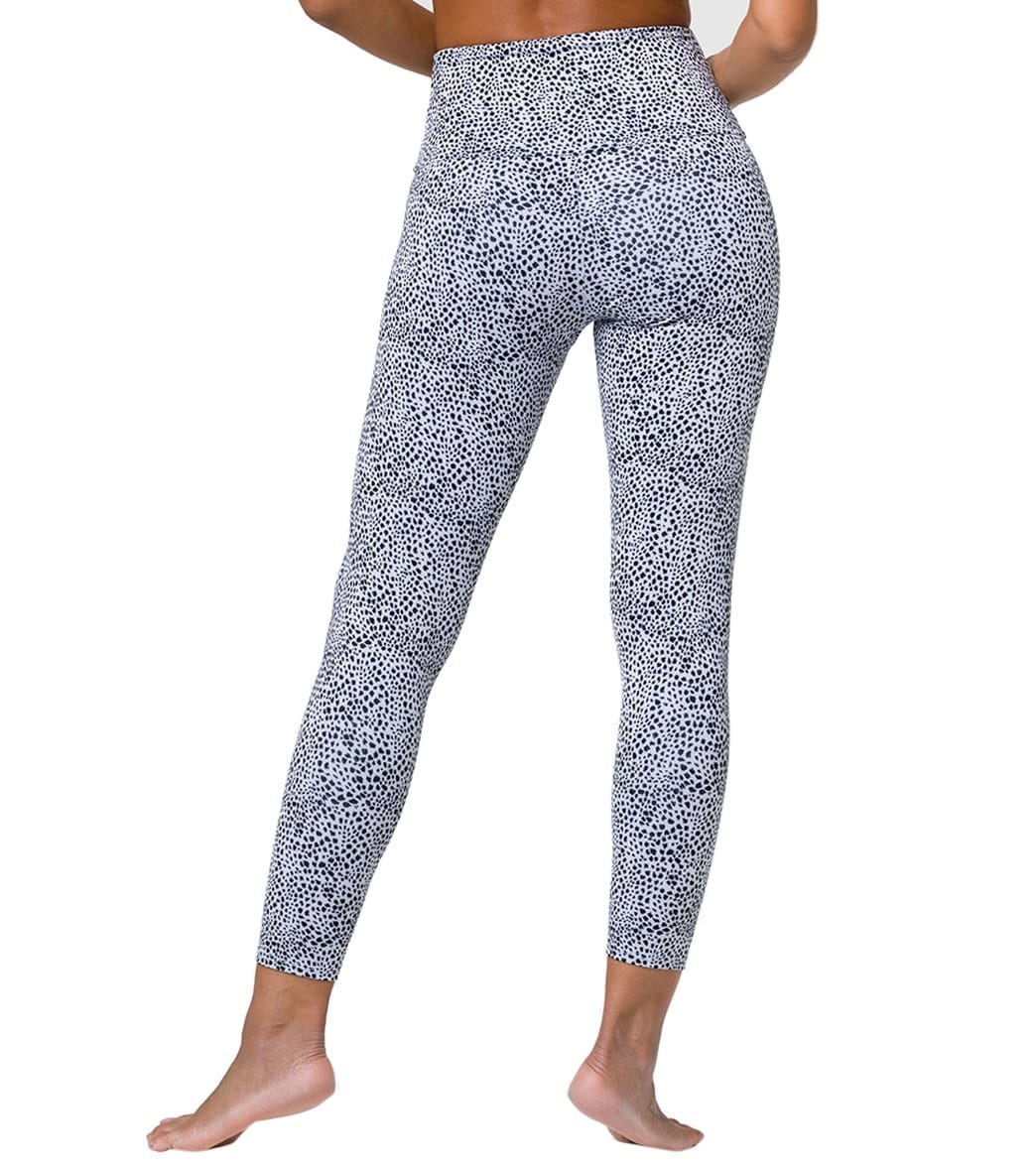 Onzie High Waisted Basic 7/8 Yoga Leggings Jet