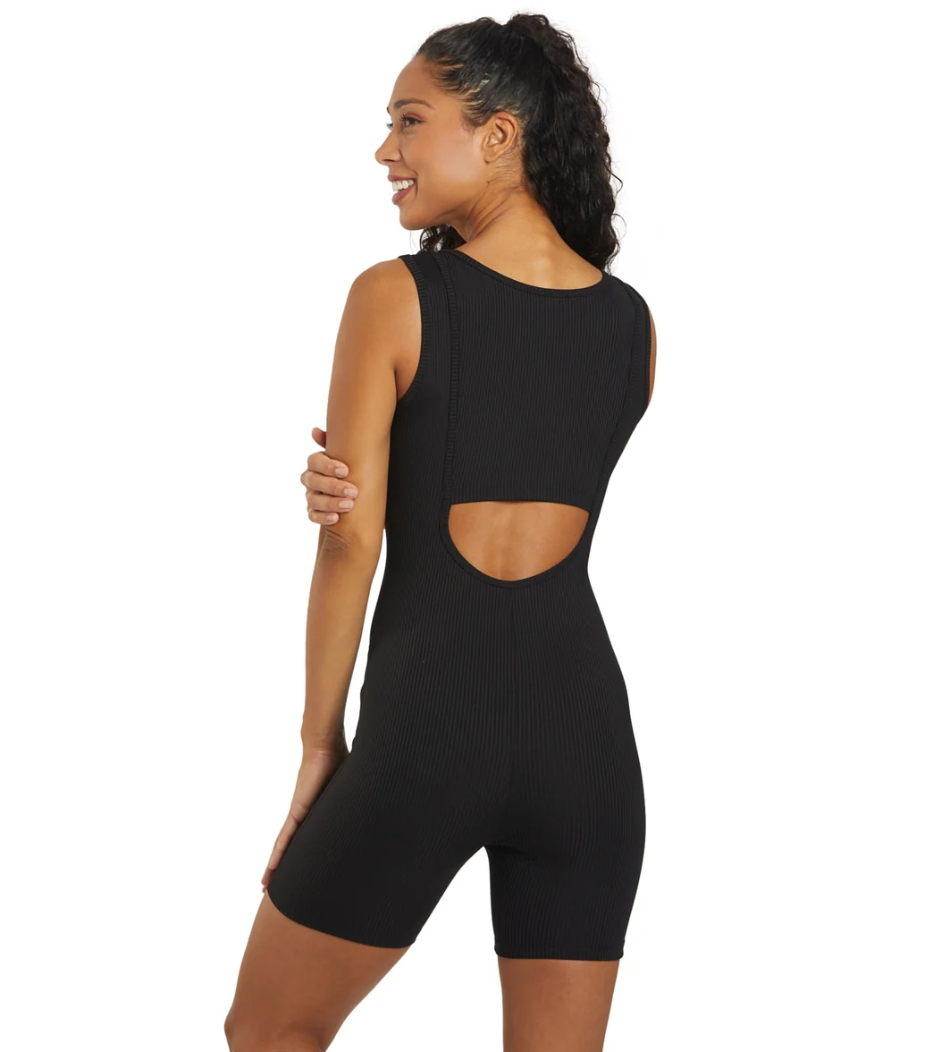 Year of Ours Ribbed Biker Onesie