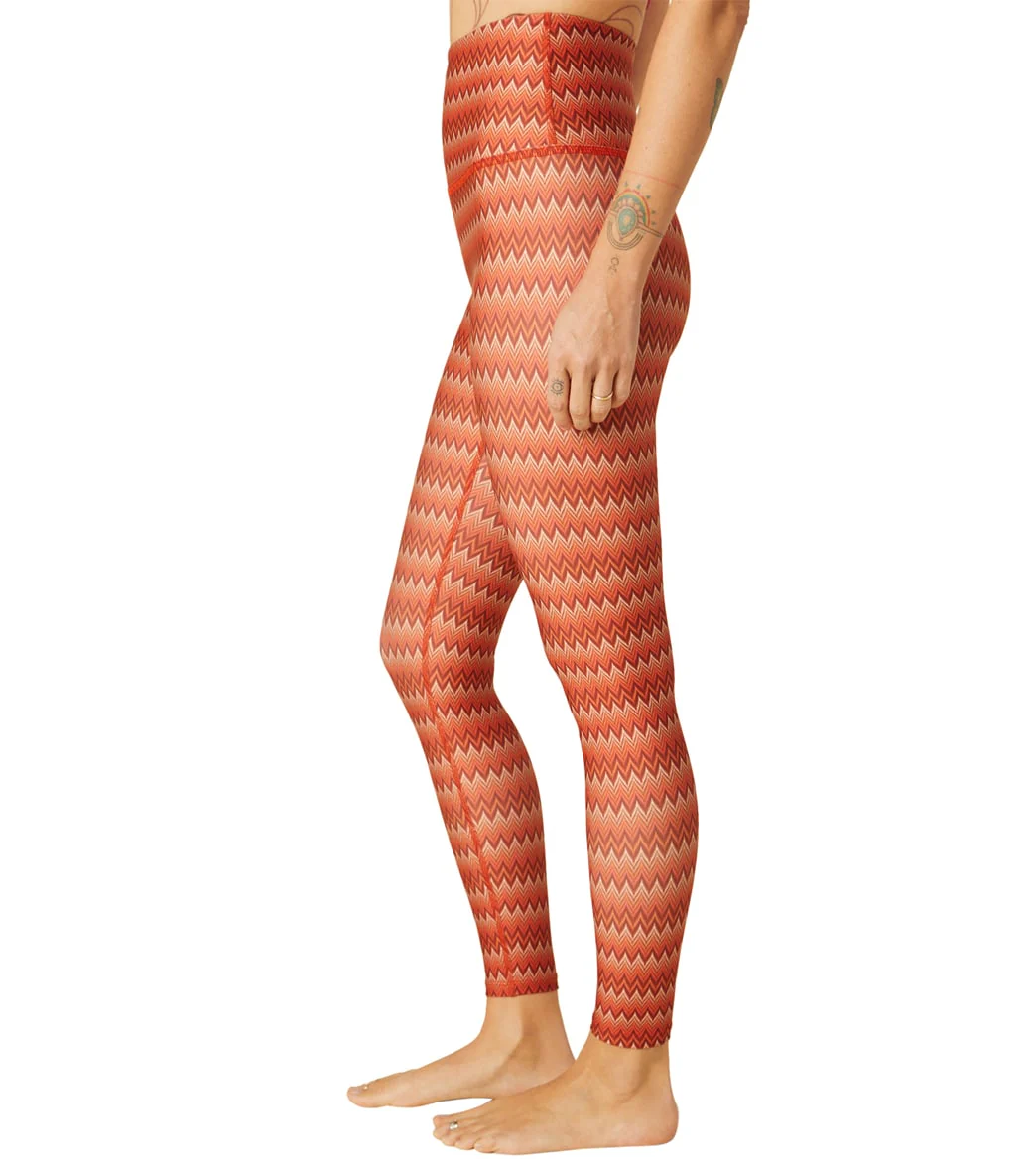 Beyond Yoga Printed High Waisted Midi Leggings