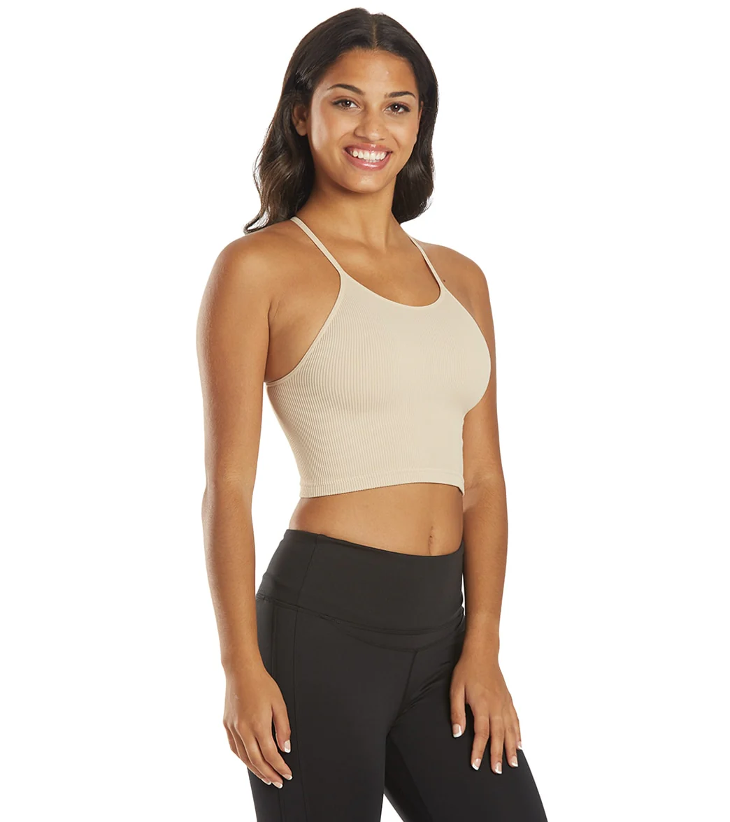 Free People Cropped Run Yoga Tank