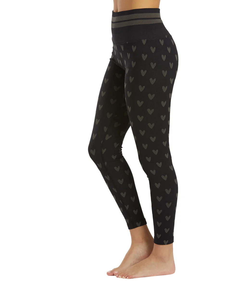 Spiritual Gangster Love Sculpt Jacquard Legging