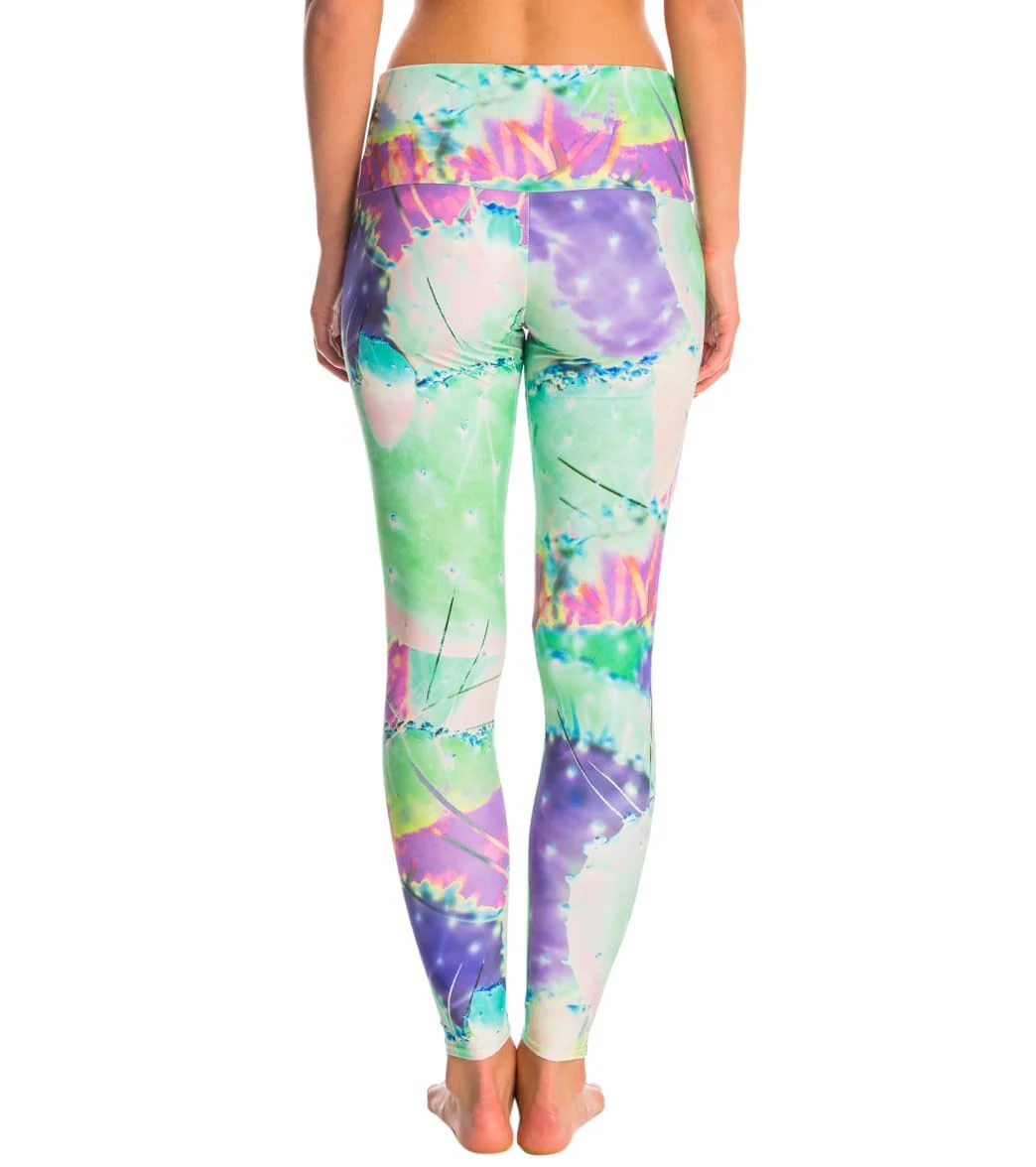 Onzie High Waisted Yoga Leggings Agave