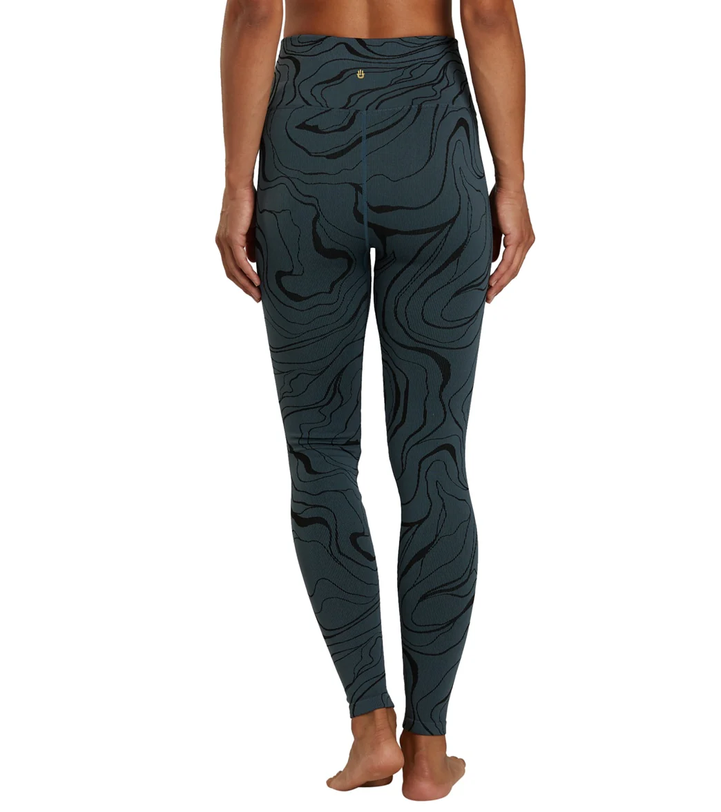 Spiritual Gangster Love Sculpt Jacquard Legging