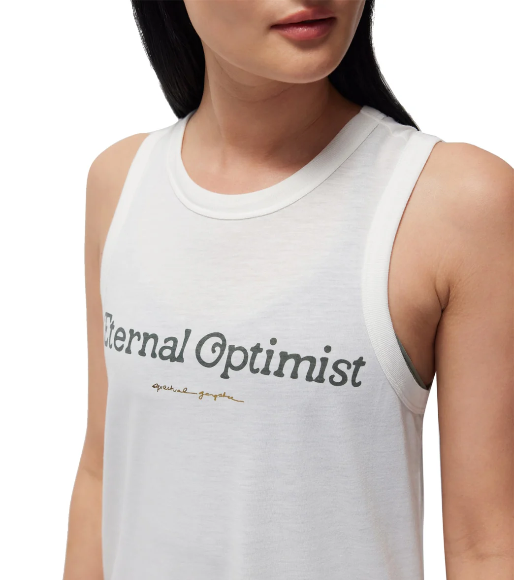 Spiritual Gangster Eternal Optimist Namaste Tank