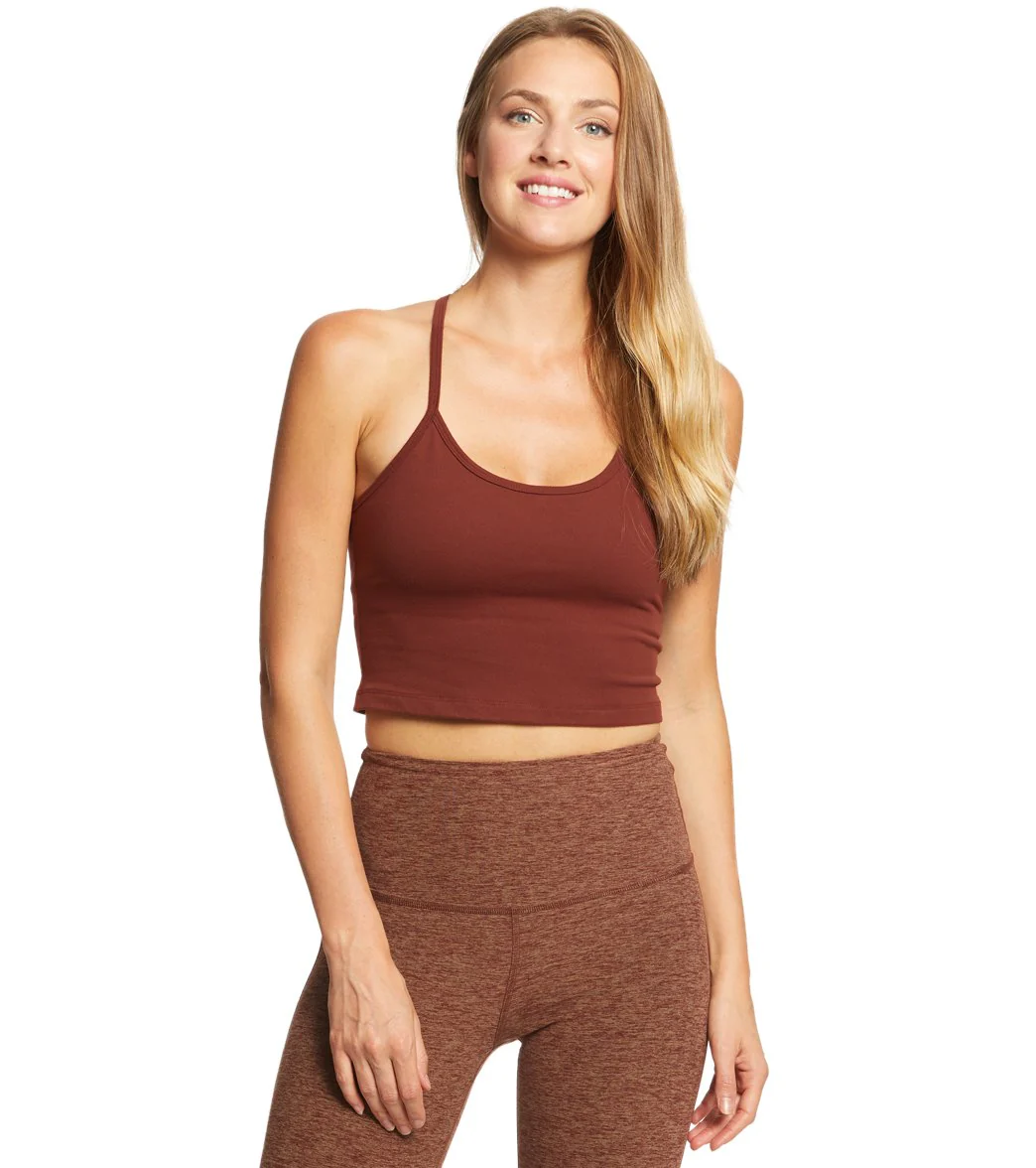 Beyond Yoga Slim Racerback Cropped Tank