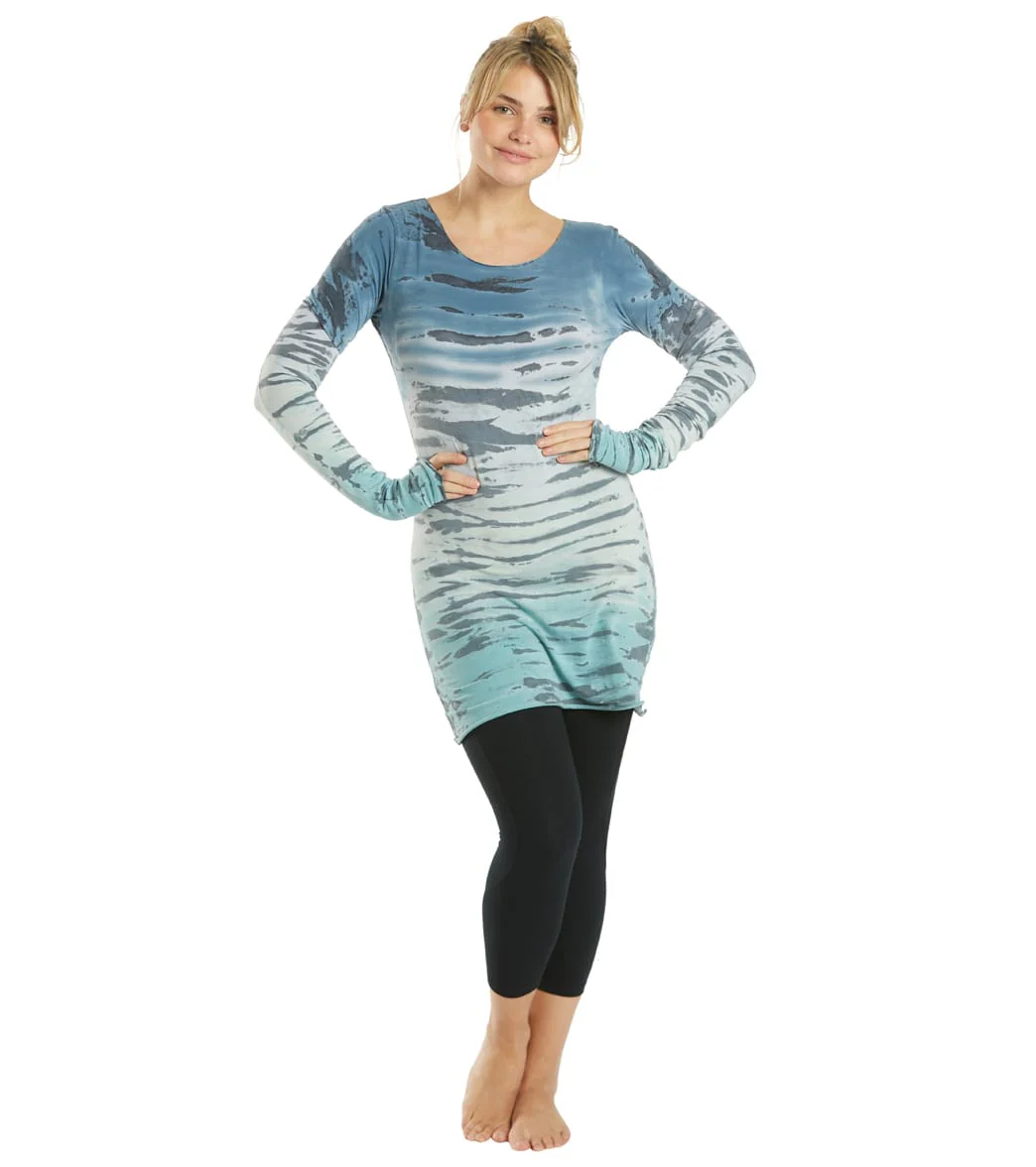Hard Tail Long Sleeve Skinny Yoga Tee