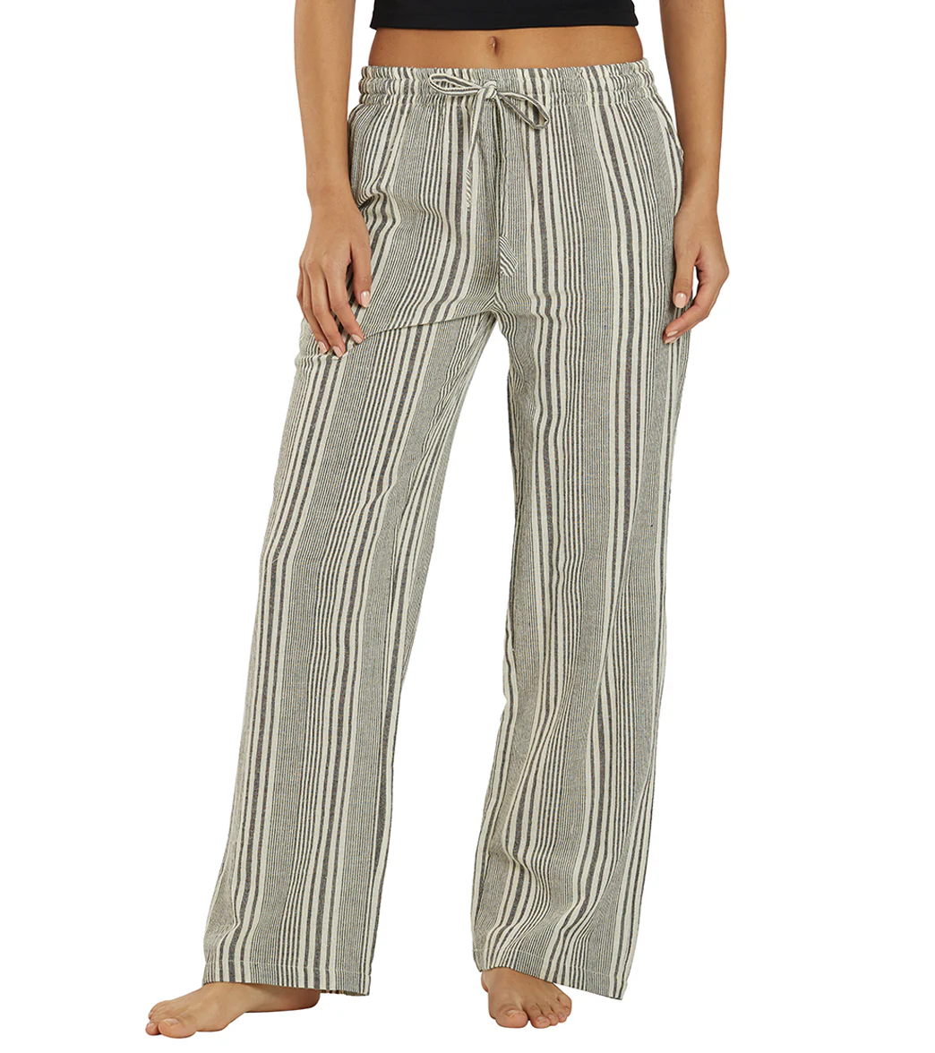 Yak & Yeti Striped Lounging Pants With Pockets