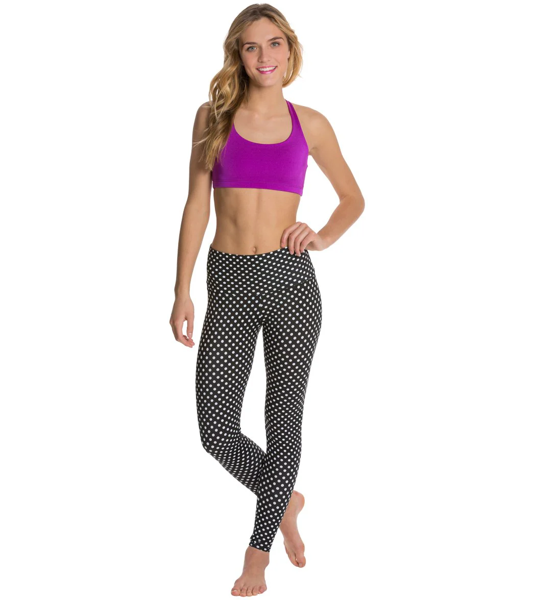 Onzie High Waisted Yoga Leggings Dot