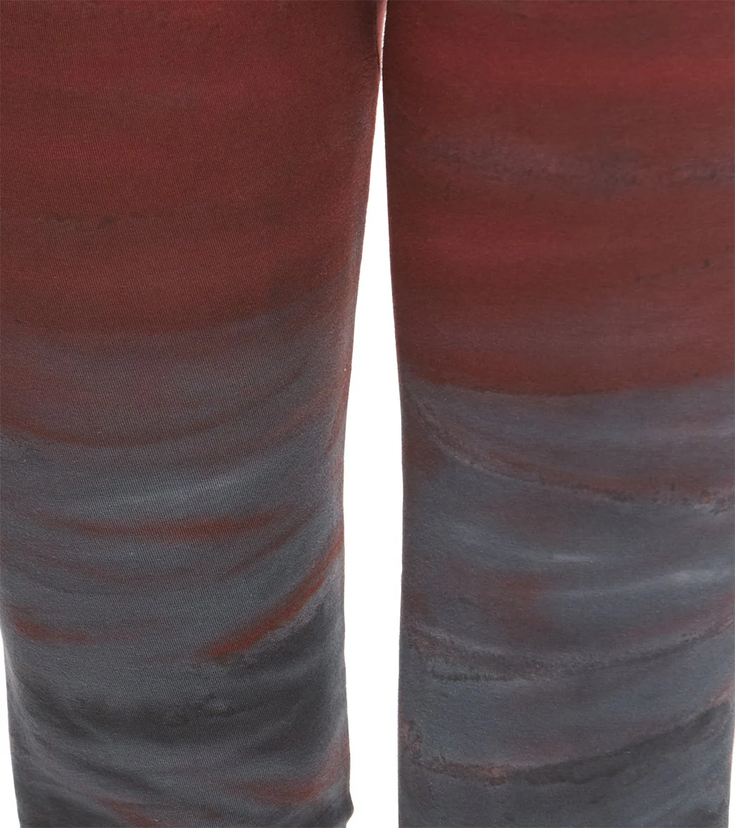 Hard Tail Flat Waist Cotton Ankle Yoga Leggings