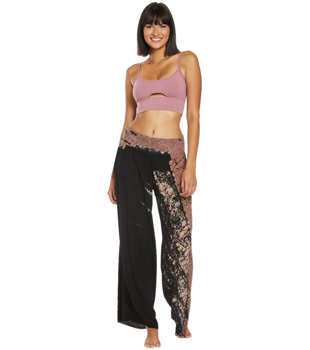 Hard Tail Flat Waist Wide Leg Yoga Pants