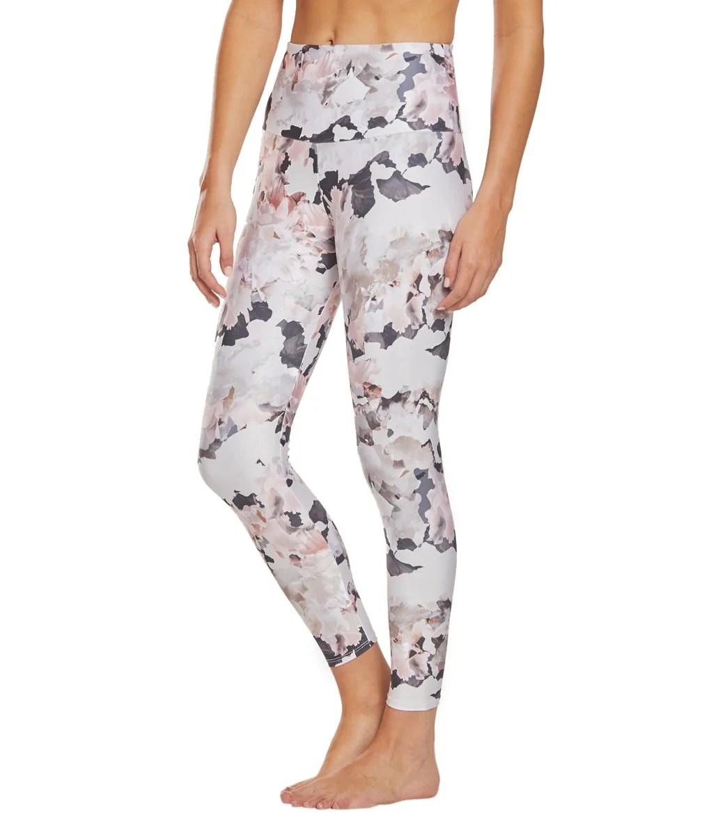 Onzie High Waisted Basic 7/8 Yoga Leggings Sky Dancer